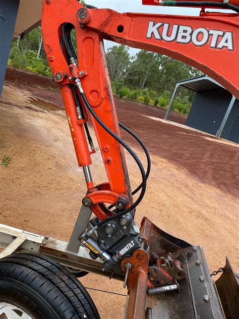 mini excavator hitch mount|kubota mini hitch couplers.